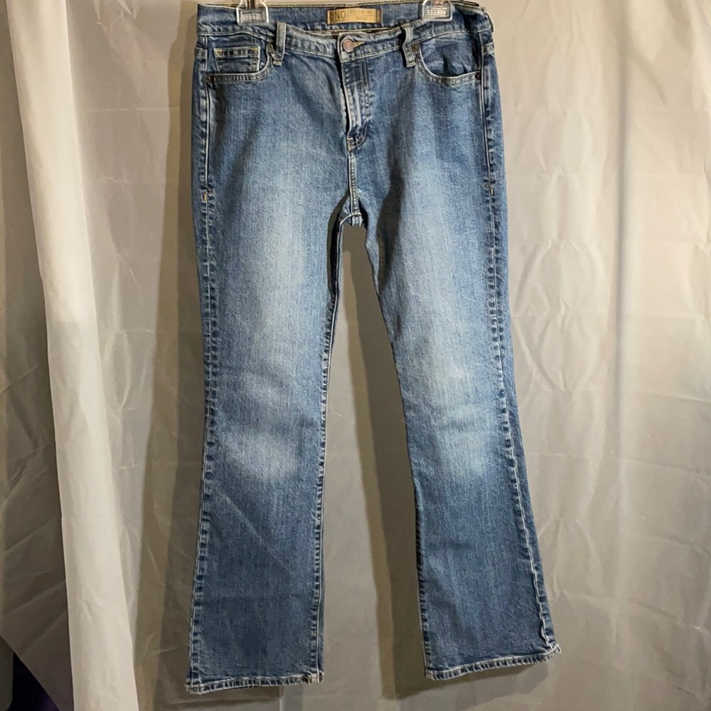 OND stretch boot cut jeans
